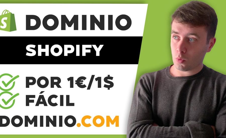 ¿Cómo obtengo mi dominio de Shopify?